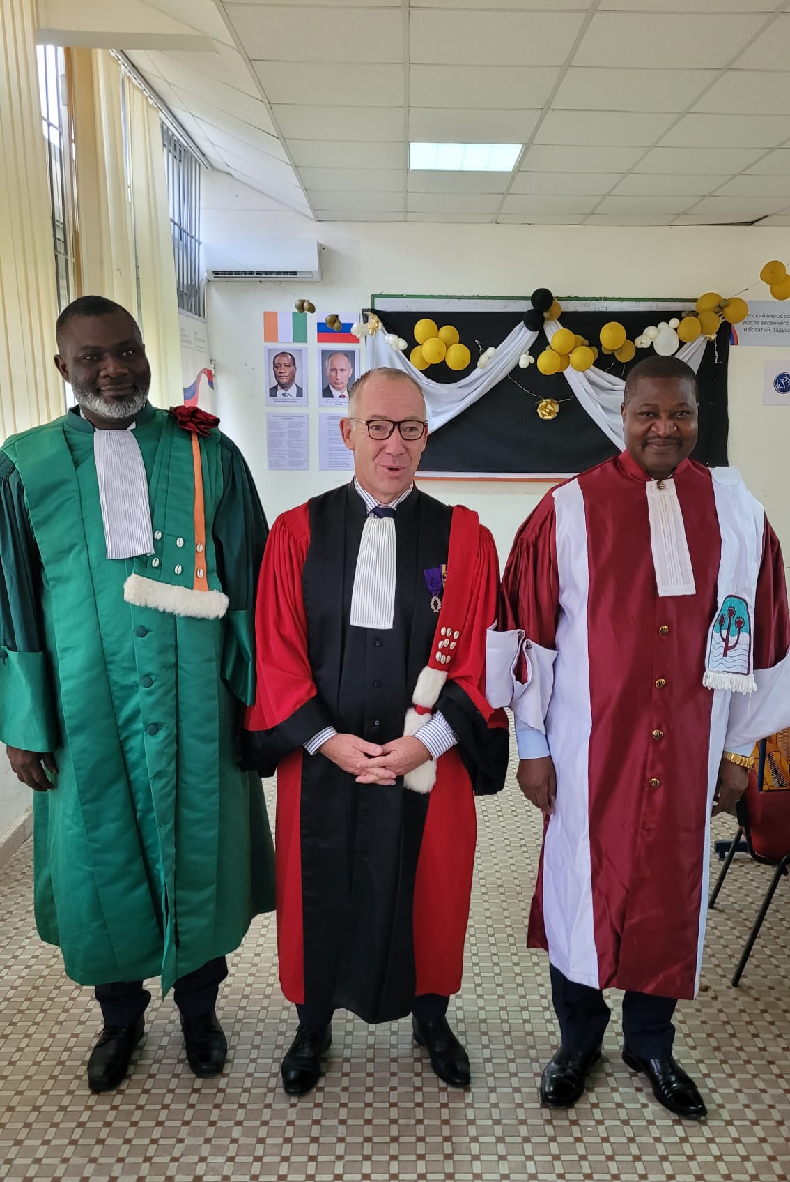 Sitting on a doctoral thesis defence jury Abidjan 2026